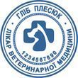 Лікарська печатка "Ескіз 5-12"