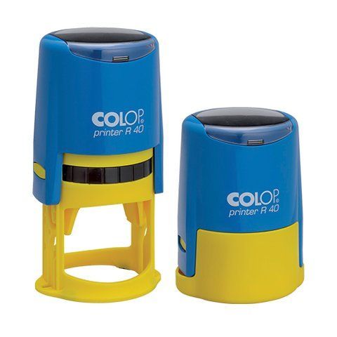 Автоматична оснастка Colop R40 (Синьо-жовта) s0809 фото